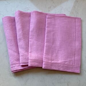 Set of 4 SFERRA Fine Linen Napkins